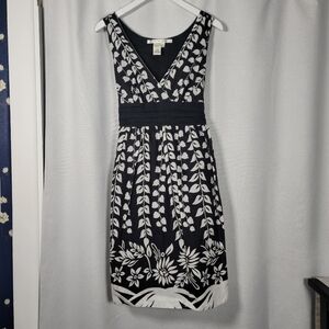 Max Studio Black Sleeveless Dress Size Small Cotton